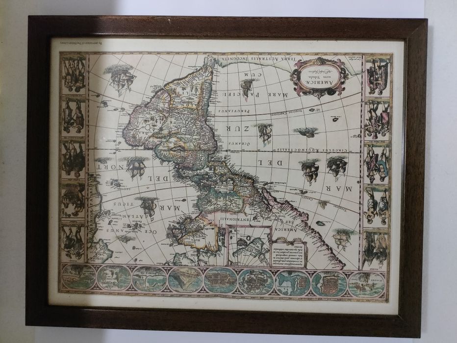 Quadros de mapas
