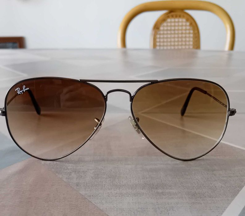 Oculos RayBan Aviator Castanhos