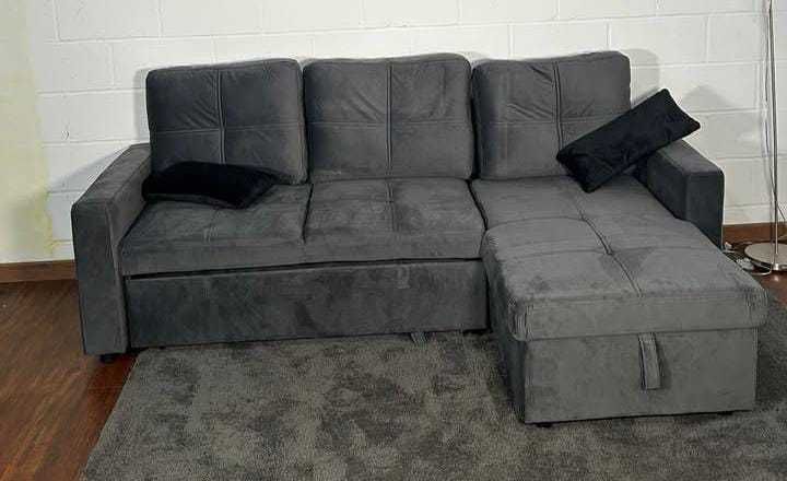 NOVO SOFA DE FABRICA PARA 6 PESSOAS transporte gratis paga na entrega