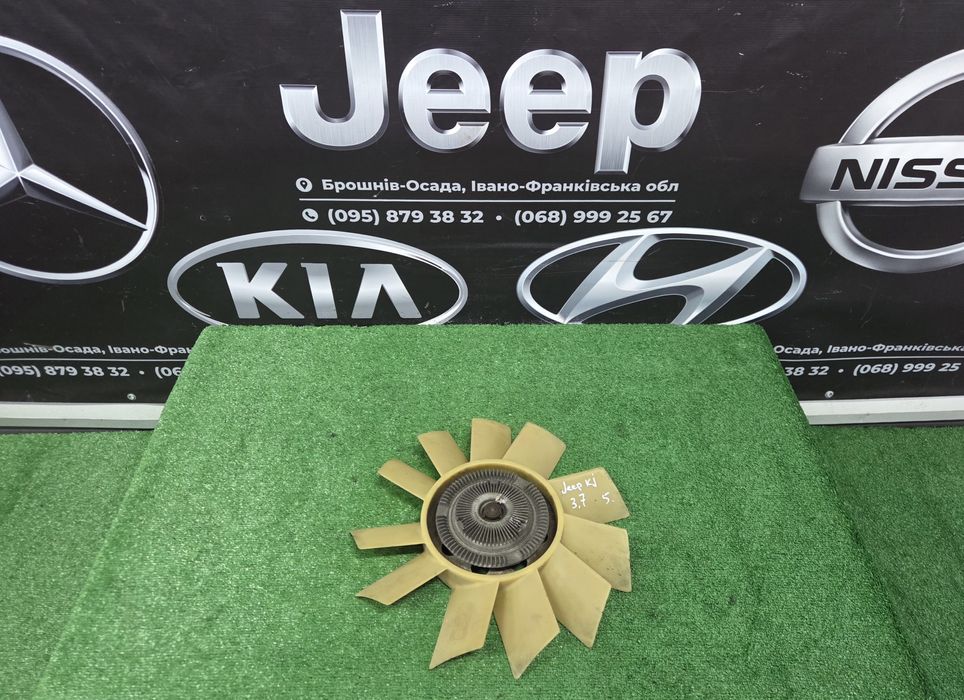 Крильчатка вентилятор віскомуфта Джип Черокі KJ Ліберті 3.7 розборка