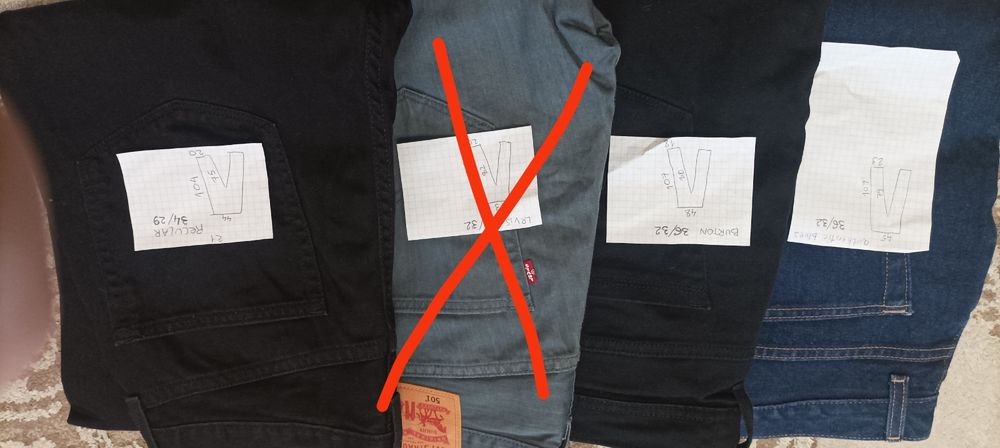 джинси нові Levis 36/30