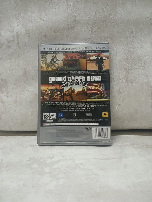 Grand Theft Auto San Andreas – PlayStation 2 (Platinum)