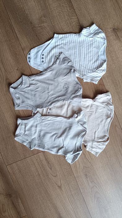 Бежеві бодіки і майки 62 р.