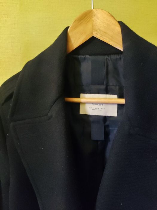 Пальто чоловіче Mango синє розмір М