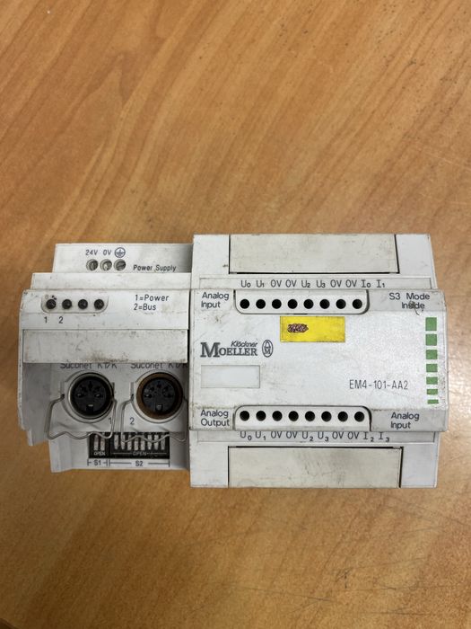 Sterownik PLC Klöckner Moeller EM4-101-AA2 – moduł analogowy | 24V DC