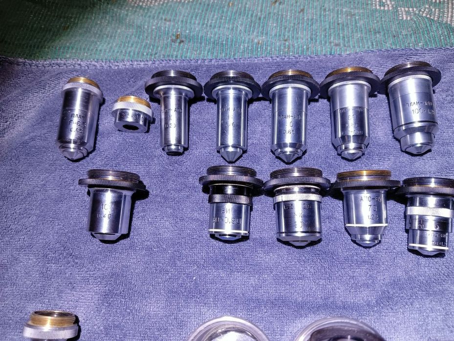 Продам обєктиви до микроскопа