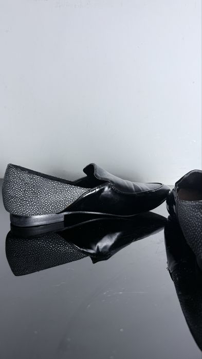 London Rebel | Czarne mokasyny loafers damskie 37 (23–23,5 cm)