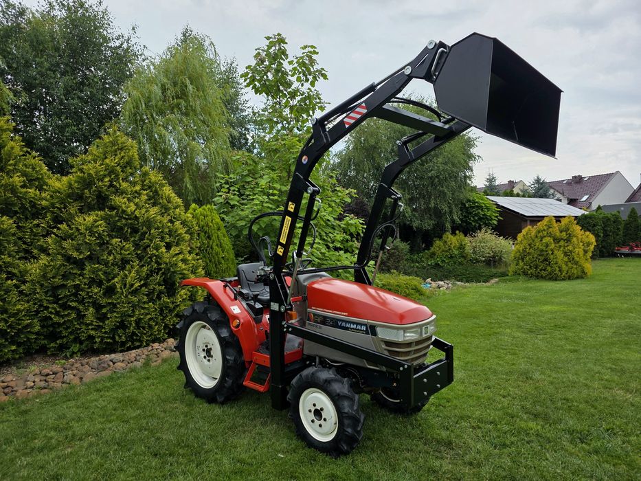 Traktorek Yanmar AF24 24KM 4x4 Oryginał Wspomaganie Rewers  Tylko 466mth / nie kubota iseki