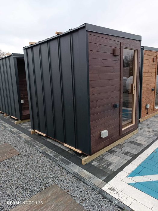 Sauna Ogrodowa opalana drewnem 200x230cm CAŁA POLSKA