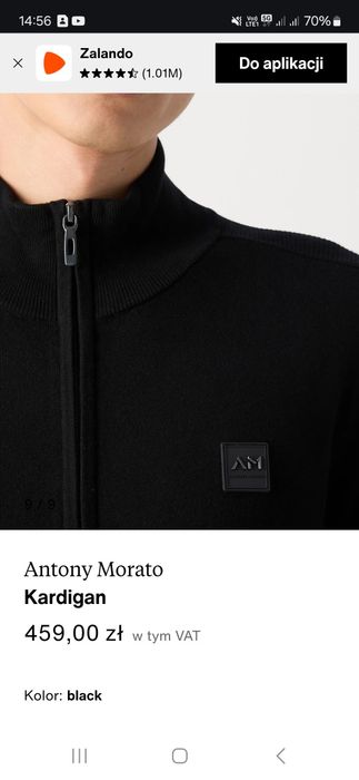 Antony Morato OKAZJA ORGINAŁ 
Kardigan