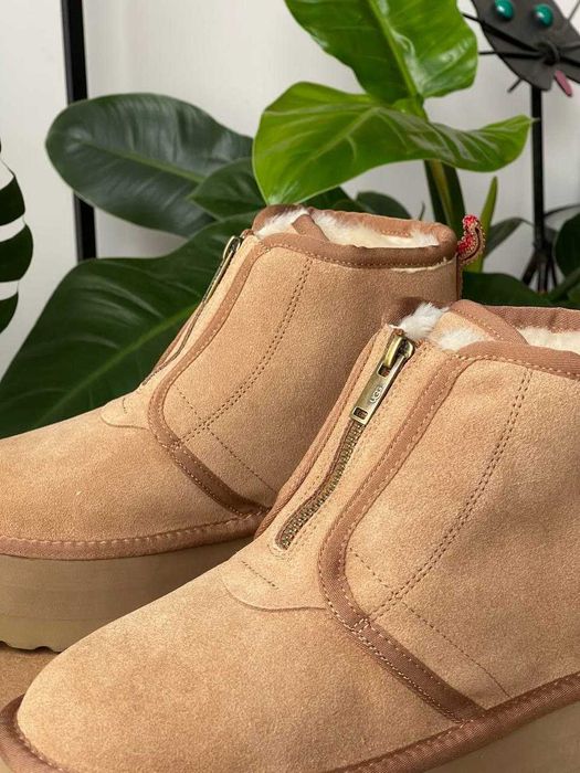 Зимові Жіночі Уггі UGG Neumel Platform Zip Slipper 36-41