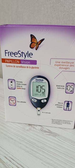 Прилад для вимірювання цукру у крові