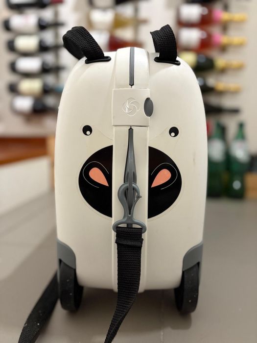 Mala de viagem samsonite crianca zebra