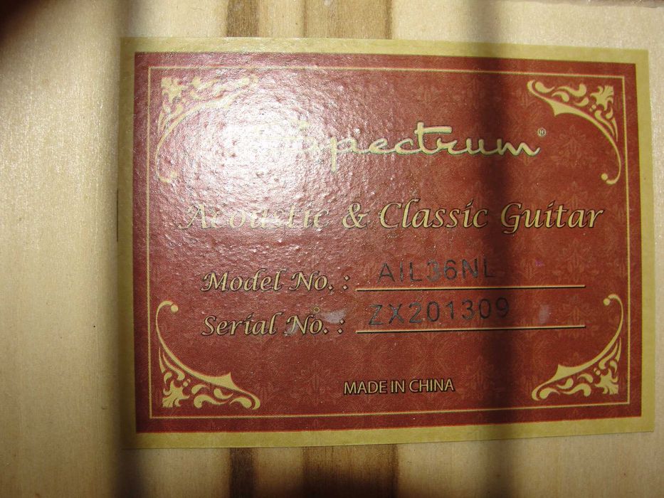 Гітара акустична 3\4 "Spectrum"