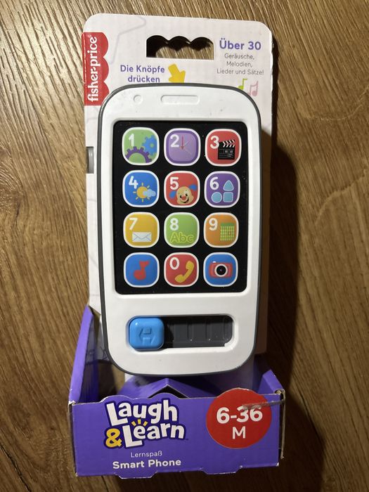 Смартфон для малюків Fisher price 6-36 міс НІМЕЦЬКА мова