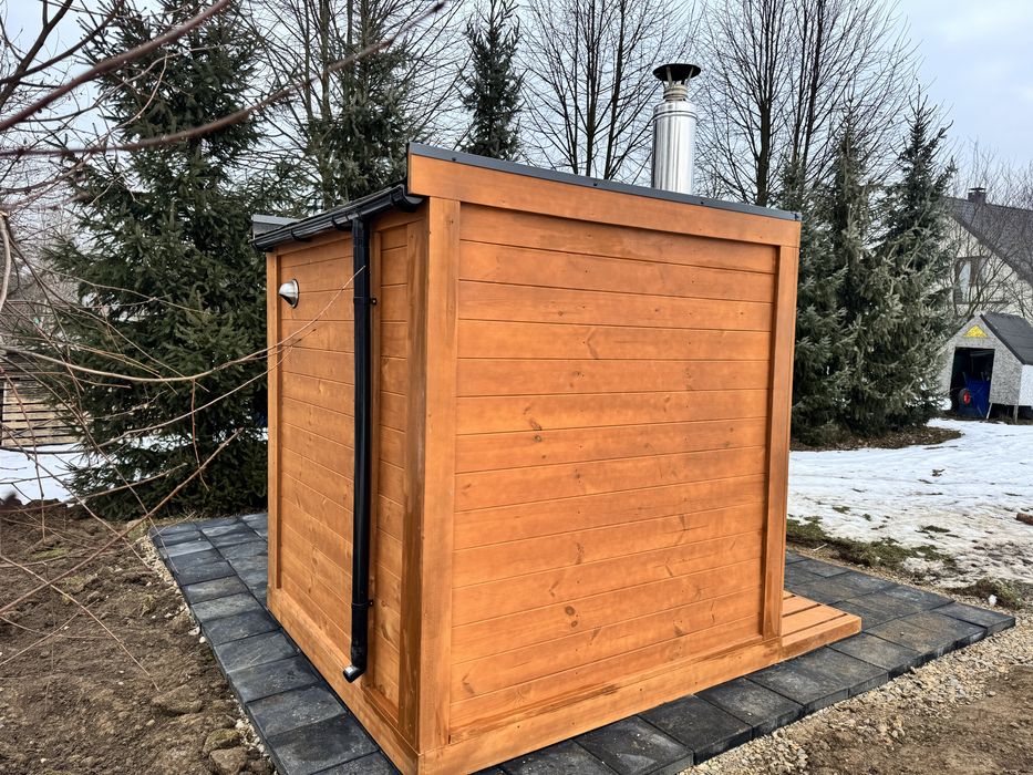 Zestaw sauna balia jacuzzi beczka do morsowania , montaz caly  kraj