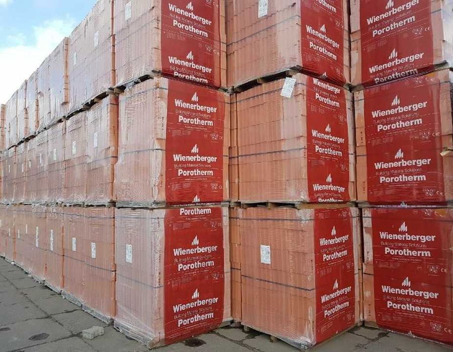 Wienerberger Porotherm 25 P+W klasa 15 PROFI Cegła DRYFIX Najtaniej