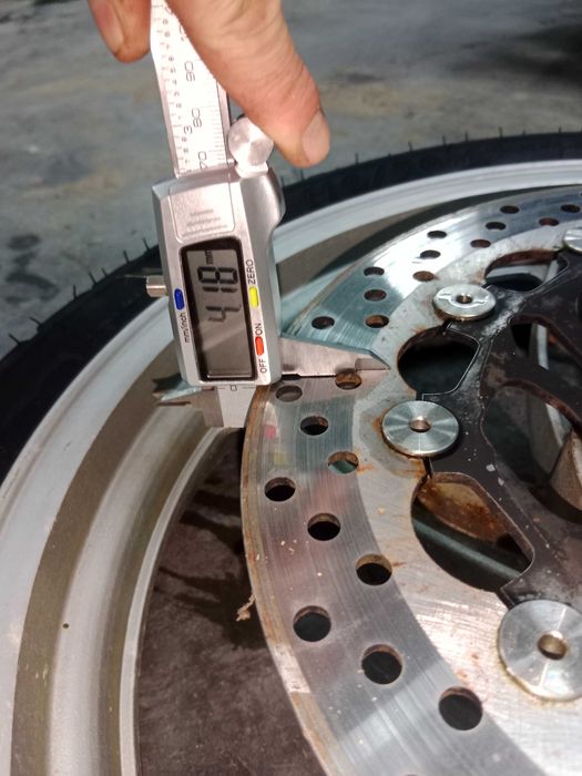 hyosung gt 125 gt125 felga koło przód przednie opona tarcza hamulcowa