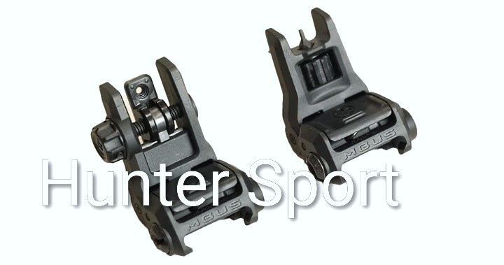 Прямі механічні прицільні Magpul Mbus3 USA, складні Мушка Целик для АК АР серії Sig Sauer Colt CZ Bren механические прицельные