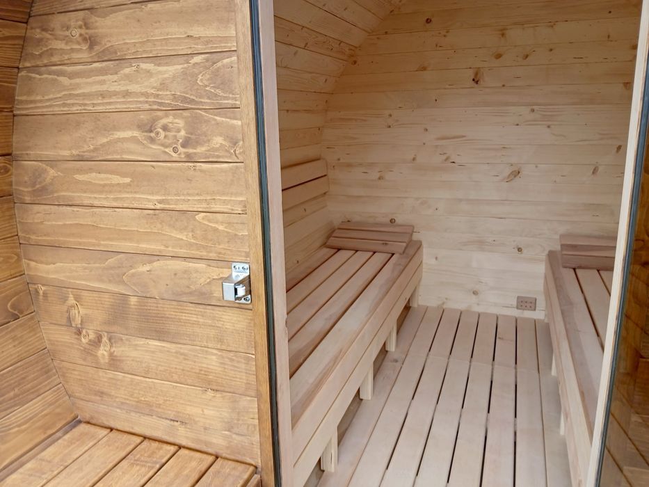 Sauna ogrodowa typu bania od producenta