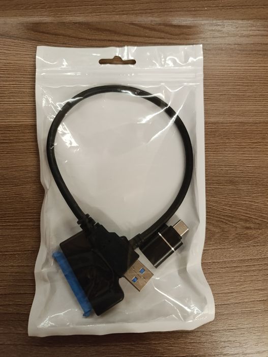 Кабель SATA — USB 3.0/2.0/Type-C До 6 Гбіт/с для 2,5