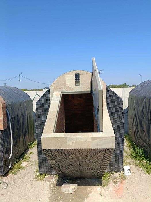 schron , piwniczka betonowa , ziemianka , piwnica , sauna ogrodowa