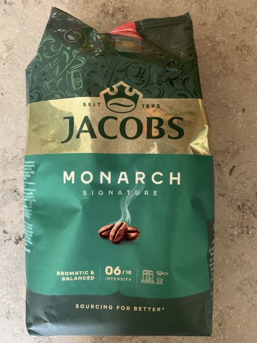 Кава в зернах Jacobs Monarch