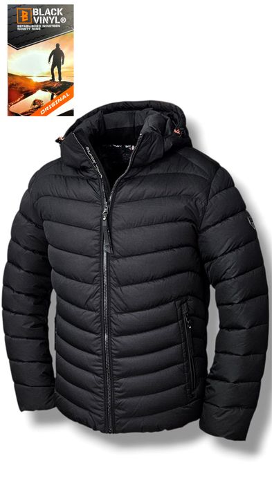 Зимова куртка BLACK VINYL C-25 1697. Зимняя куртка BLACK VINYL