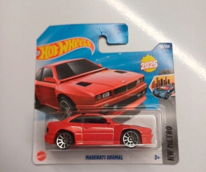 Maserati Shamal hot wheels