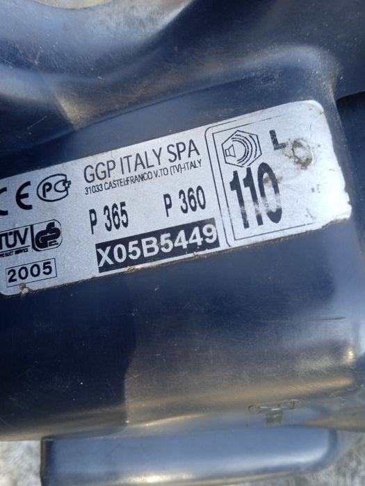 Бензопила Alpina P365 Італія оригінал