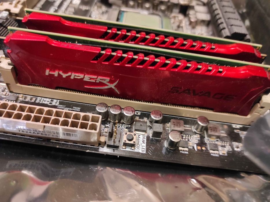Zestaw płyta główna, procesor i7 4790k, ddr3, riser