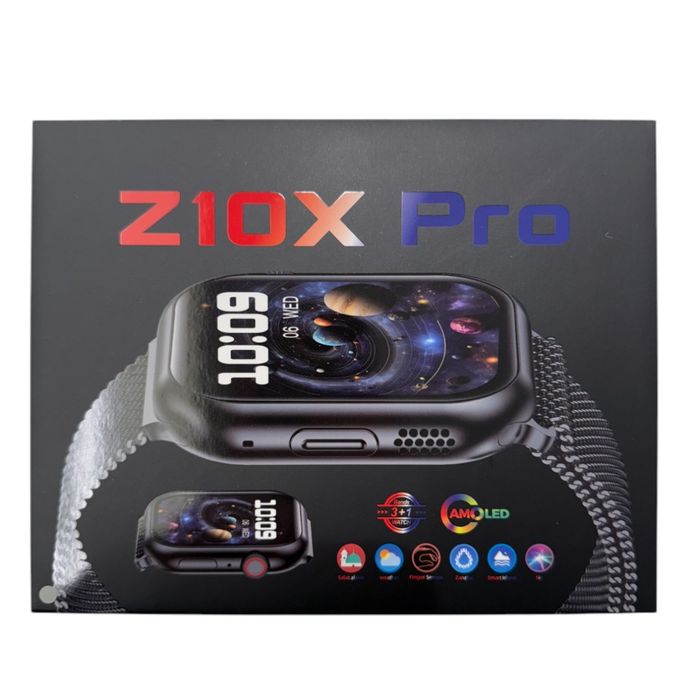 Smartwatch Z10X Pro c/ 3 Braceletes