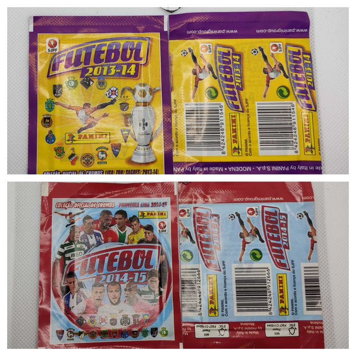 Saquetas Liga Portuguesa Panini desde 1991