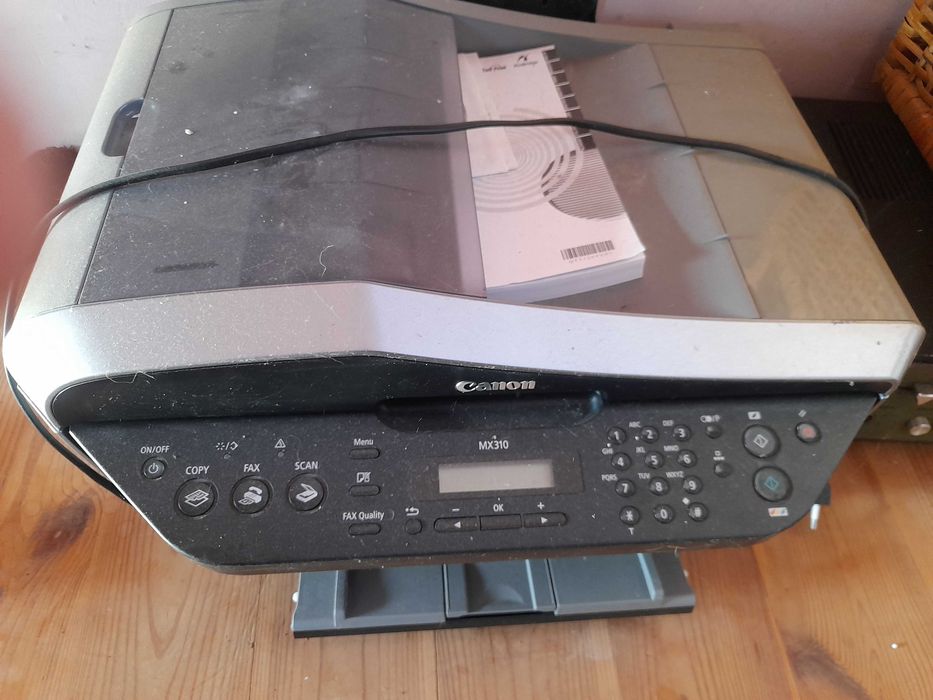 drukarka Canon Pixma MX 310 zatkana