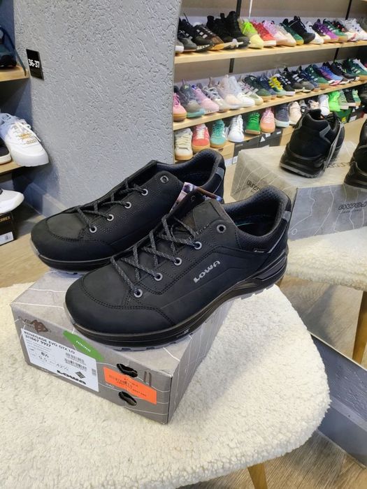 ОРИГІНАЛ 100% LOWA Renegade Evo gtx low GORE-TEX Vibram | НЕ ПРОМОКАЮТЬ шкіряні кросівки трекінгові тактичні осінь зима 42-47 розмір кроссовки gtx