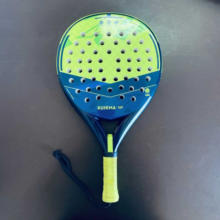 Kuikma PR 500 Padel Racket – Green/ Blue Edition