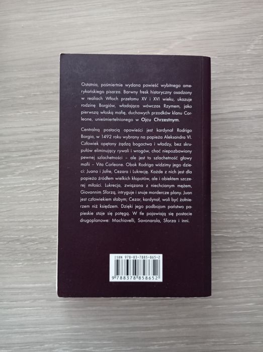 Rodzina Borgiów Mario Puzo