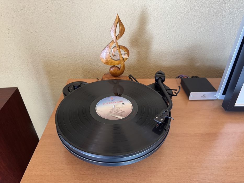 Gira Discos Project impecavel com extras