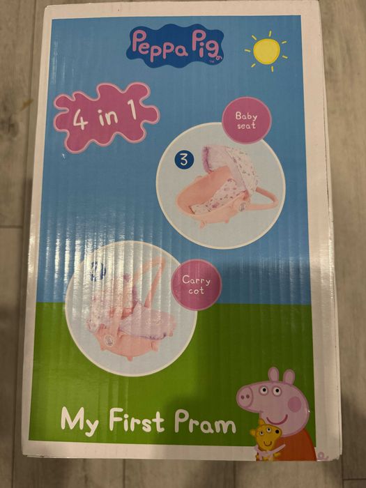 wózeczek dla dziecka - Peppa Pig my first pram 4 w 1