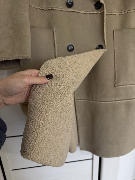 Дублянка Zara пальто куртка