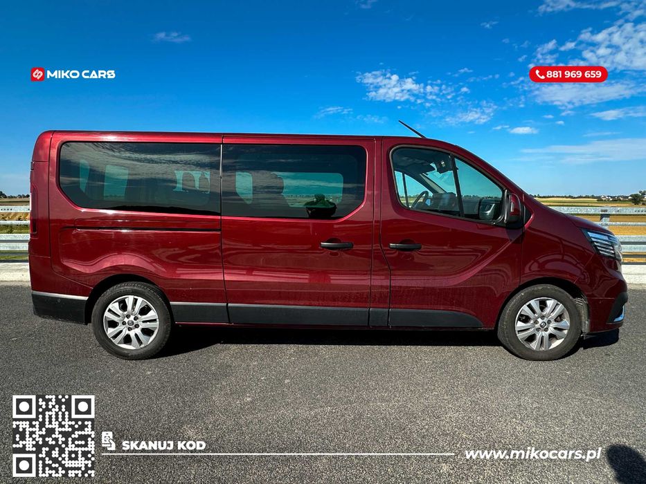 Renault Trafic van 9 osobowy WYPOŻYCZALNIA/WYNAJEM Polska i Europa
