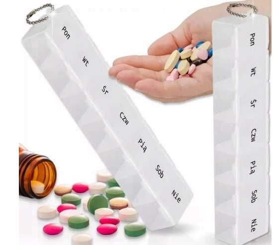 Pojemnik Organizer na leki witaminy lekarstwa