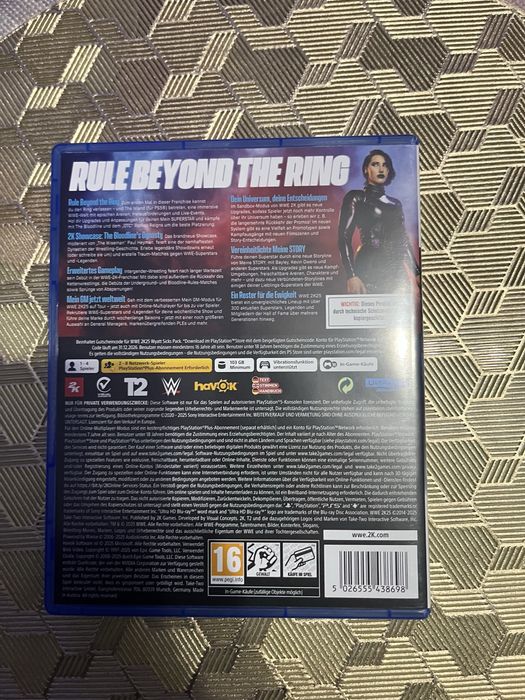 WWE2K25 ps5 jak nowa szybka wysyłka
