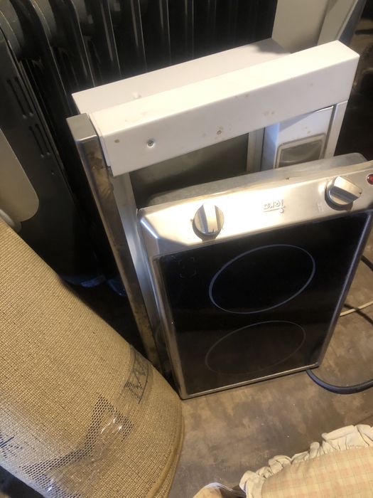 Fogao eletrico com dois discis