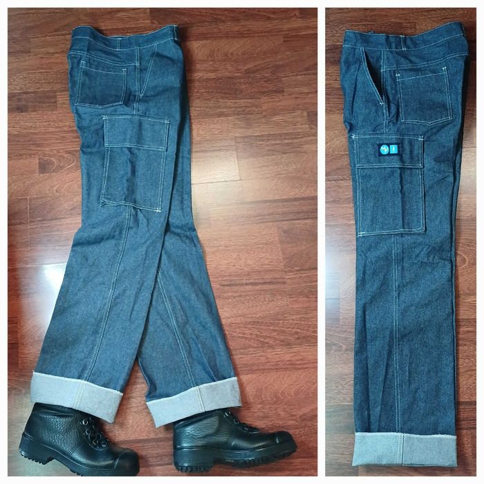 Мужские джинсы Odos vetement/fonctionnel карго, рабочий вариант