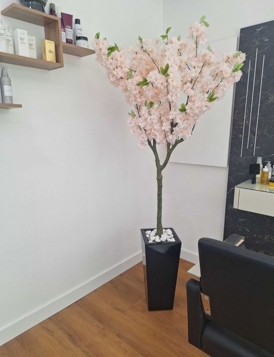 Flores cerejeiras bege para decorações