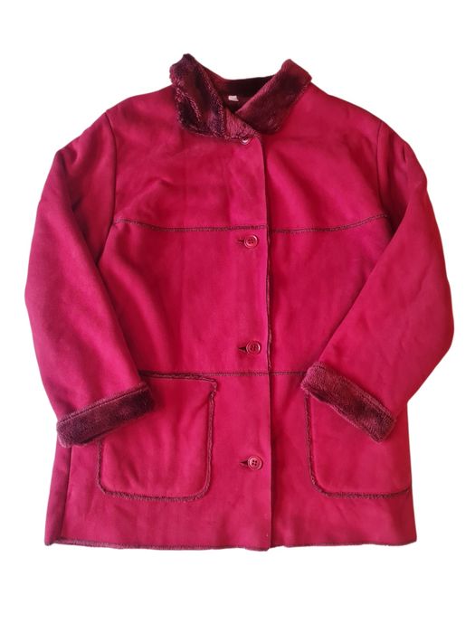 Жіноча вінтажна дублянка.