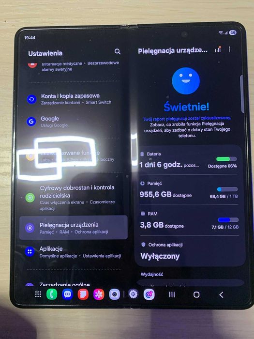 Samsung Z Fold 5 12GB/1TB 5G GW 02.10.2027 bez rat