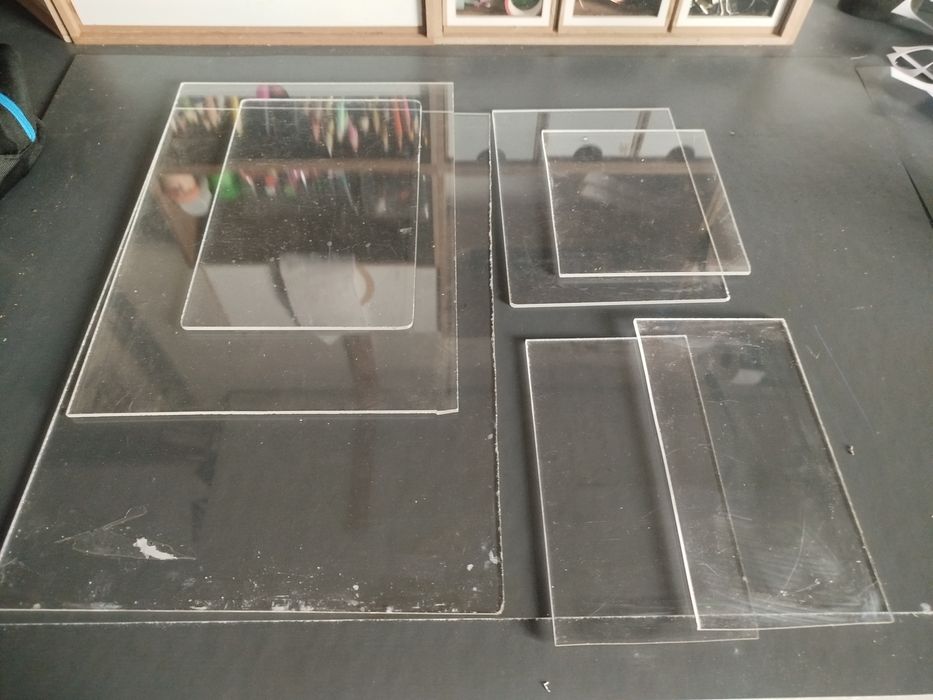 Plexi twarda 3 mm 7 kawałków