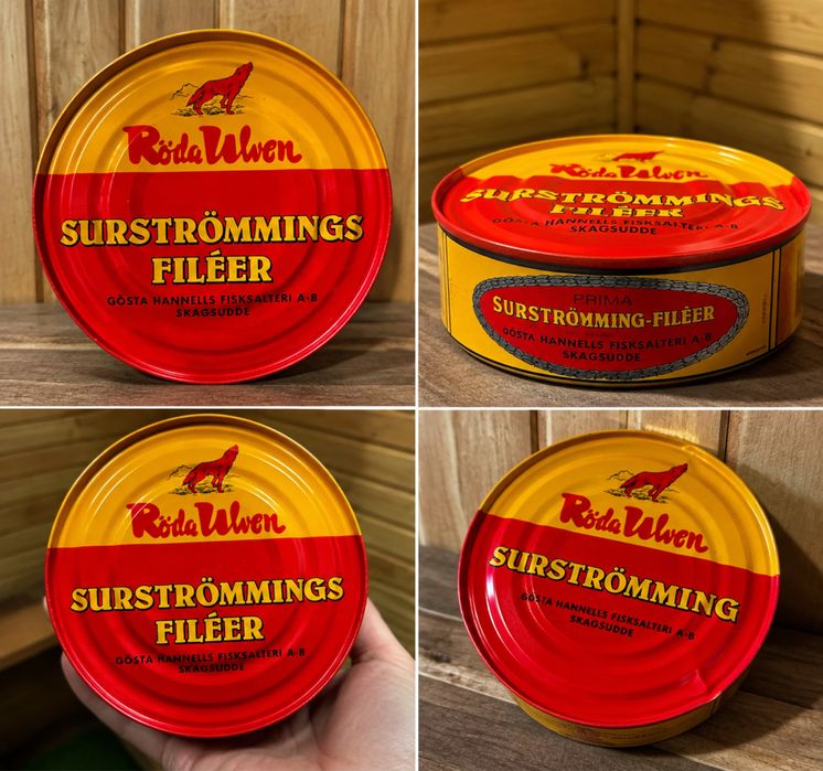 Сюрстрьомінг Röda Ulven Surströmmings